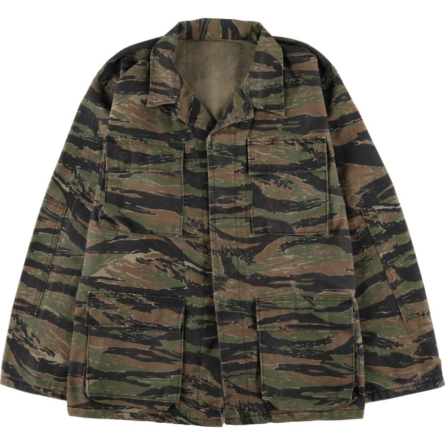 タイガーストライプ　ジャケット　ミリタリー　military MILITARY MADE IN USA 新品 デッドストック 米軍 MCGUIRE ARMY