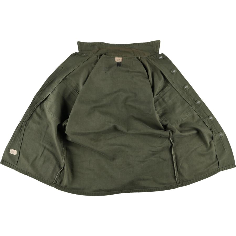 古着 70年代 米軍実品 プリズナーシャツ ミリタリーシャツ USA製 15 1