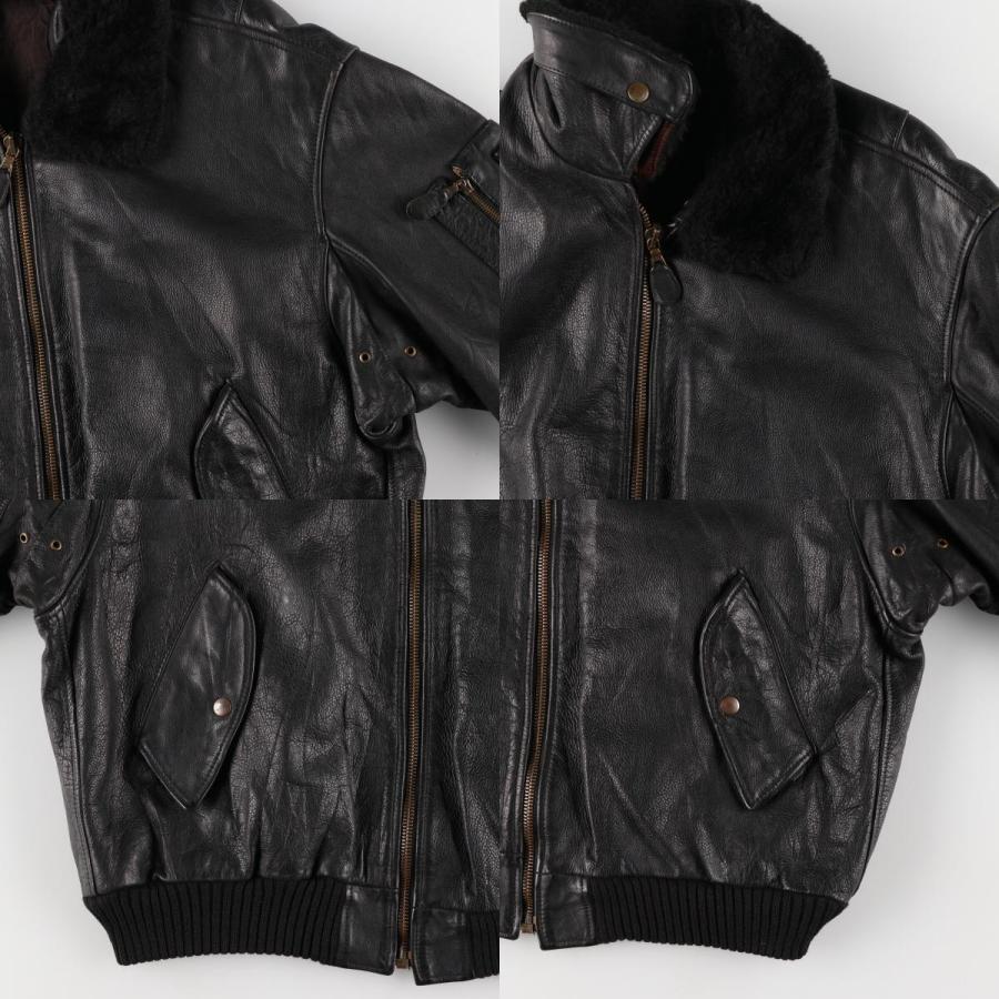 古着 90年代 VERA PELLE G-1タイプ レザーフライトジャケット