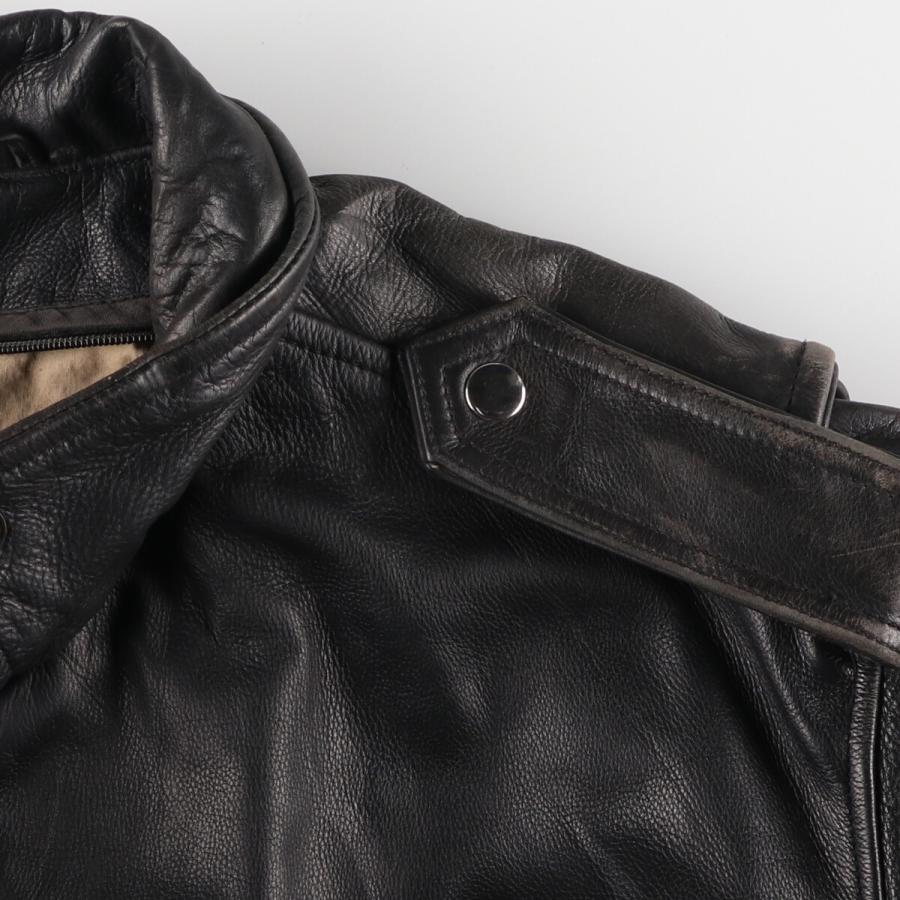RED SKINS レザージャケット　TYPE B32 古着 RED SKINS B-32タイプ レザーフライトジャケット メンズXL