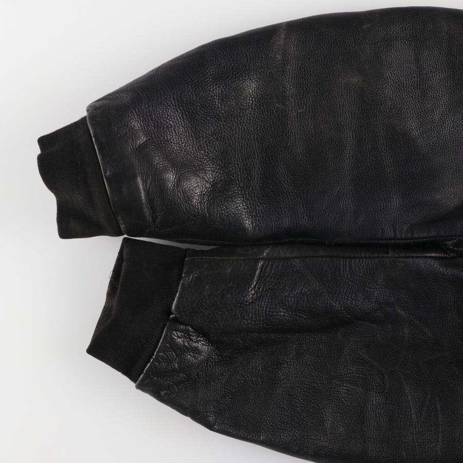 古着 RED SKINS B-32タイプ レザーフライトジャケット メンズXL