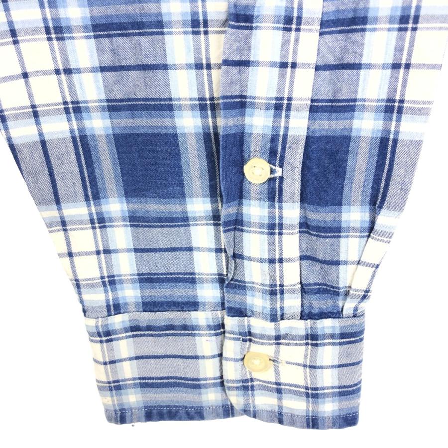 古着 ラルフローレン Ralph Lauren INDIGO OXFORD 長袖 ボタンダウン