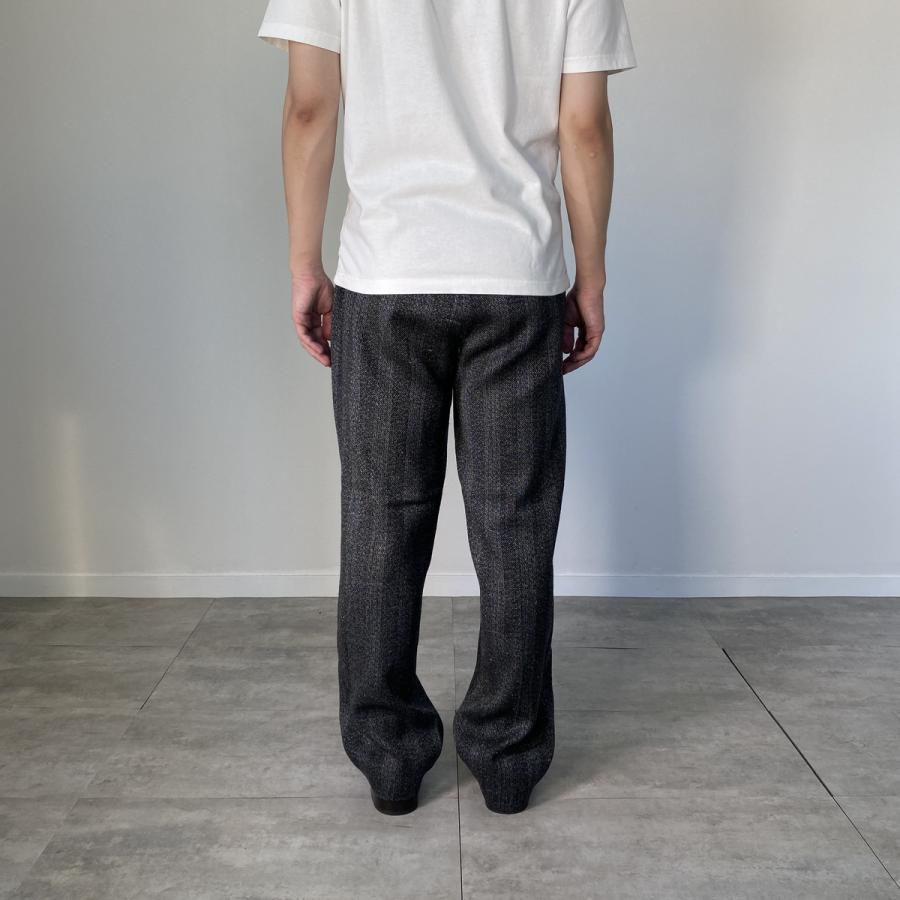 (古着)00s oldnavy 極太リネンパンツ スラックス cityboy 古着 リネンスラックス タックパンツ 極太 ワイドパンツ ストリート