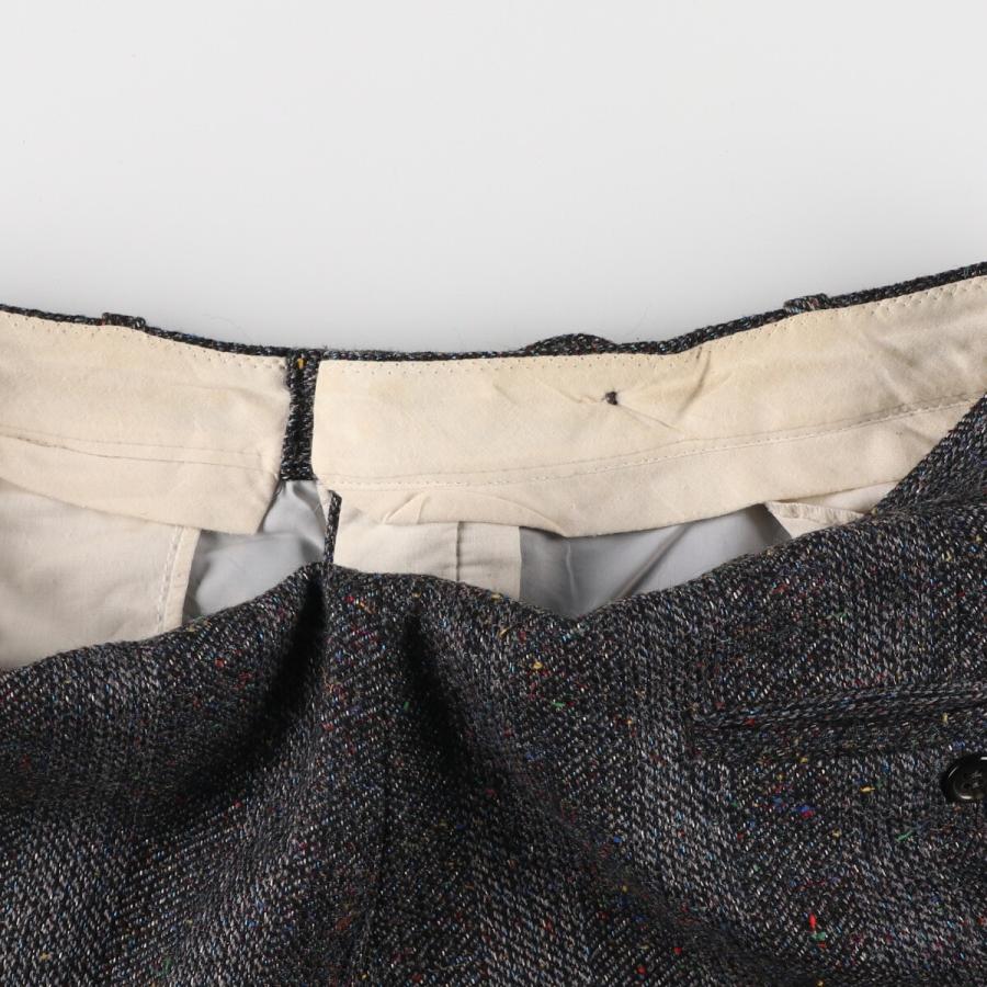 古着 60年代 BRUMMELL カラーネップ ストライプ柄 ツータック