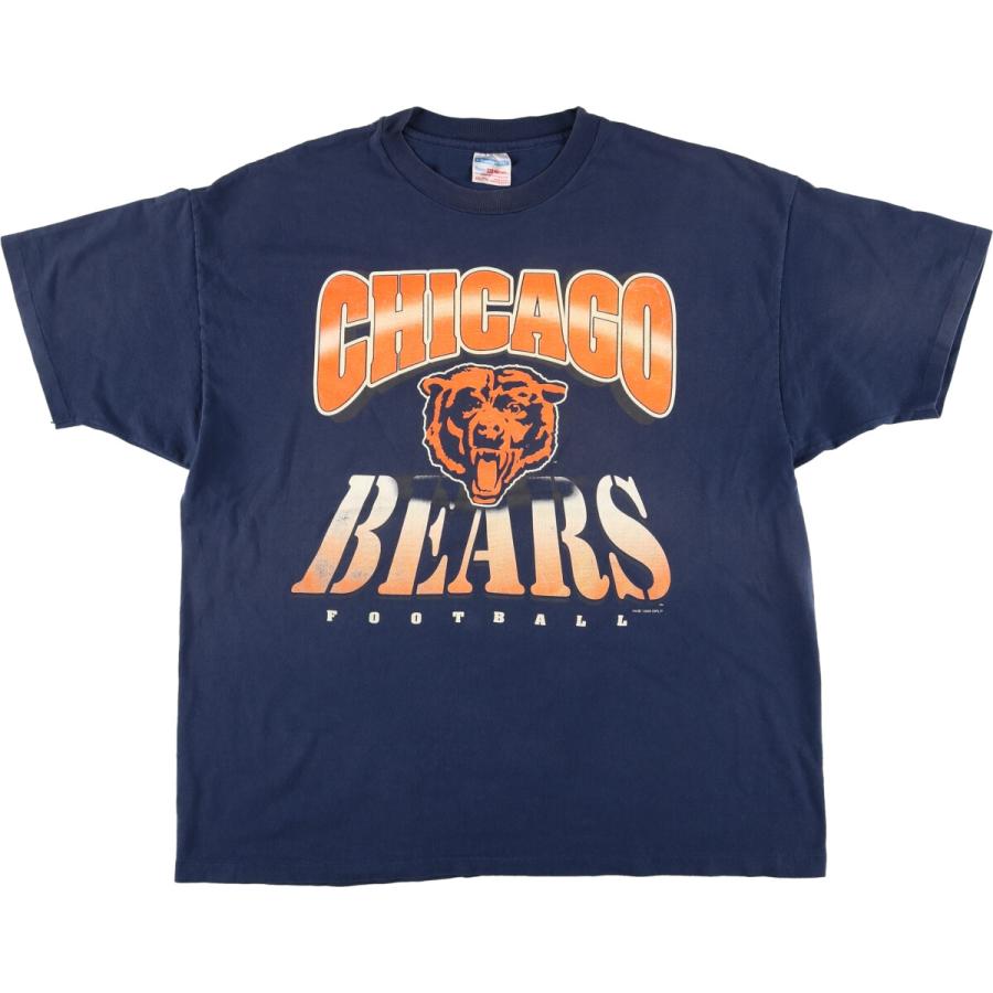 Hanes 古着 90年代 ヘインズ NFL CHICAGO BEARS シカゴベアーズ