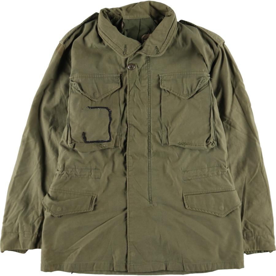 米軍実物 ヴィンテージ USアーミー M-65 ジャケット ミリタリー 本物 80s 81年製 米軍実物 US ARMY M-65 フィールド ジャケット X