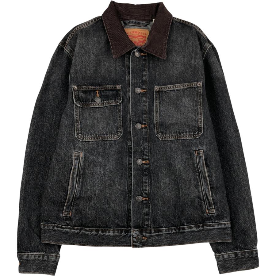 a*2様 Levi's デニム　ジャケット　ジージャン　Gジャン　ヴィンテージ Levi's（リーバイス） 古着 ブラック デニムジャケット Gジャン メンズ