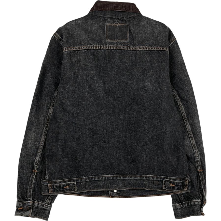 Levi's（リーバイス） 古着 ブラック デニムジャケット Gジャン メンズ
