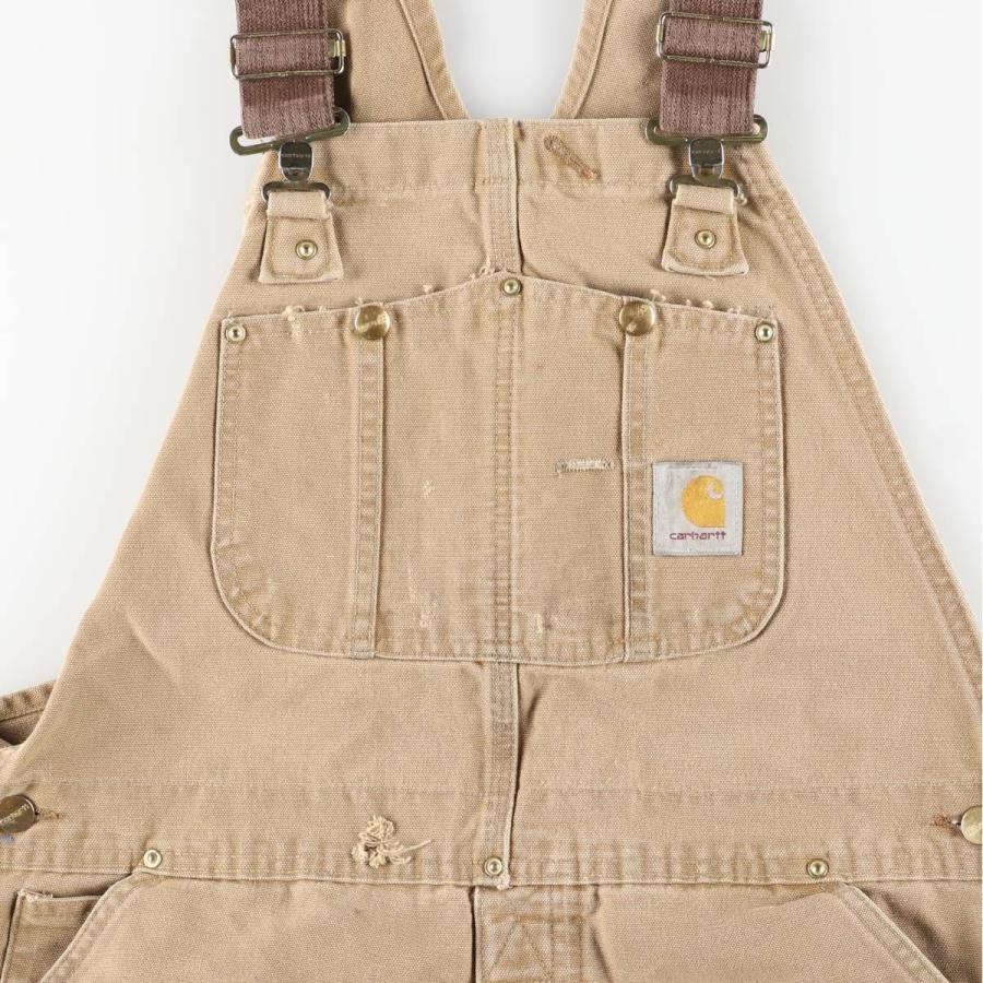 Carhartt（カーハート） 古着 ダブルニー ダック オーバーオール