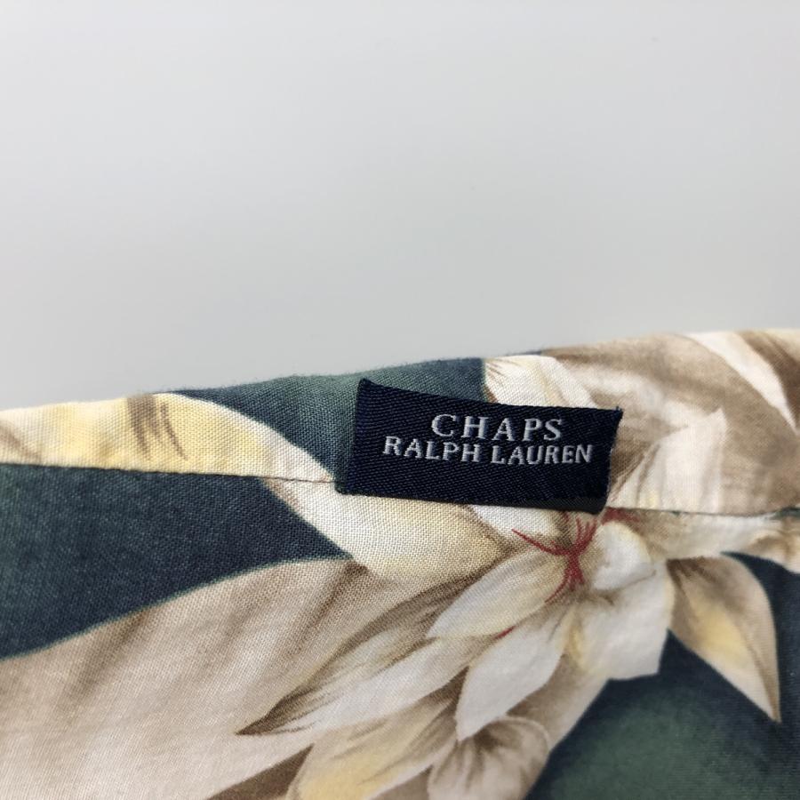 古着 ラルフローレン Ralph Lauren CHAPS チャップス 花柄 オープン