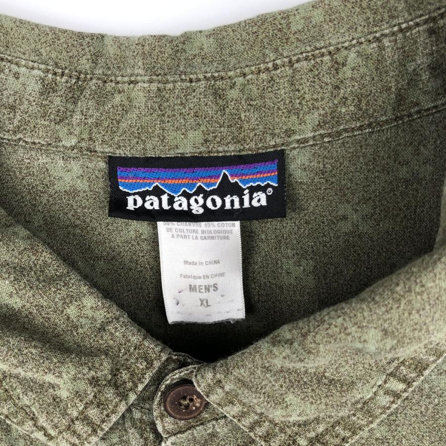patagonia（パタゴニア） 古着 Patagonia MIGRATION HEMP SHIRT