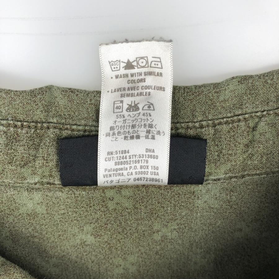 patagonia（パタゴニア） 古着 Patagonia MIGRATION HEMP SHIRT