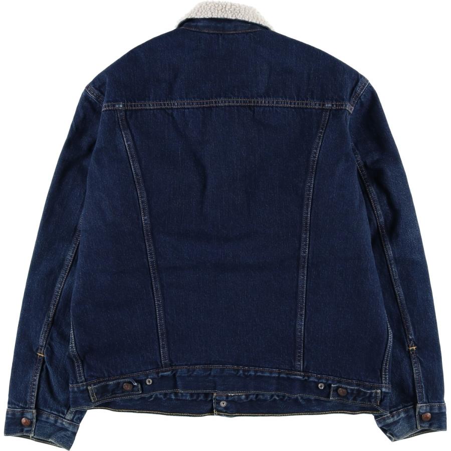 Levi's（リーバイス） 古着 中綿入り デニムボアジャケット メンズL