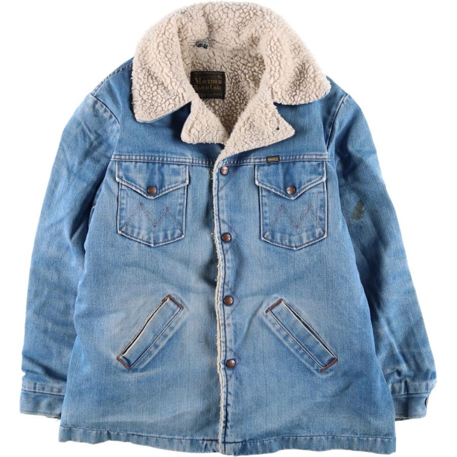 古着 70年代 マーベリック Maverick RANCH COAT ランチコート デニム 