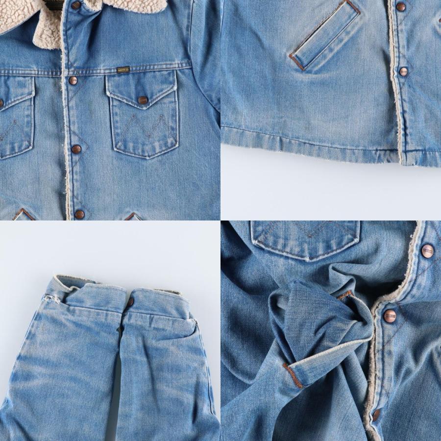 古着 70年代 マーベリック Maverick RANCH COAT ランチコート デニムボアランチコート USA製 メンズXL相当/eaa478093 古着 70年代 マーベリック Maverick RANCH COAT ランチコート デニム