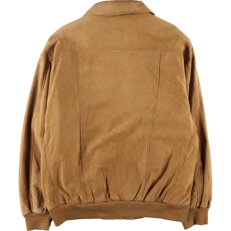 Timberland 古着 ティンバーランド レザーブルゾンタイプ メンズL相当