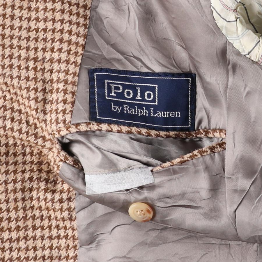 古着 90年代 ラルフローレン POLO by Ralph Lauren 千鳥格子柄 古着 90年代 ラルフローレン POLO by Ralph Lauren 千鳥格子柄