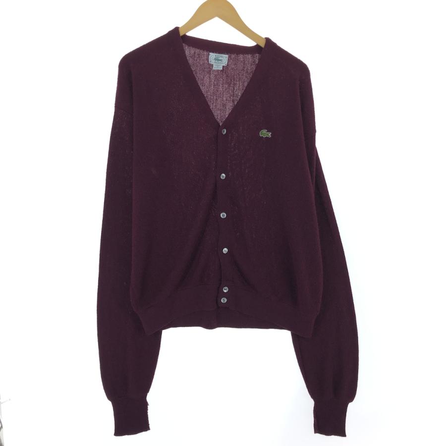 【ビンテージ】IZOD LACOSTE ニット カーディガン 古着 レトロ IZOD LACOSTE/ラコステ】80s カーディガン | 古着屋KAKAVAKA