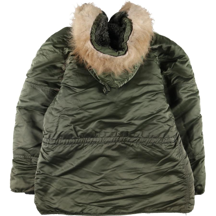 古着 民間品 N-3B ミリタリー フライトジャケット USA製 MEDIUM