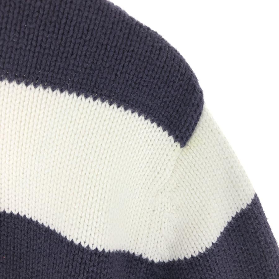 Lands' End ボーダーニット 古着 ランズエンド LANDS' END ボーダー柄 コットンニット