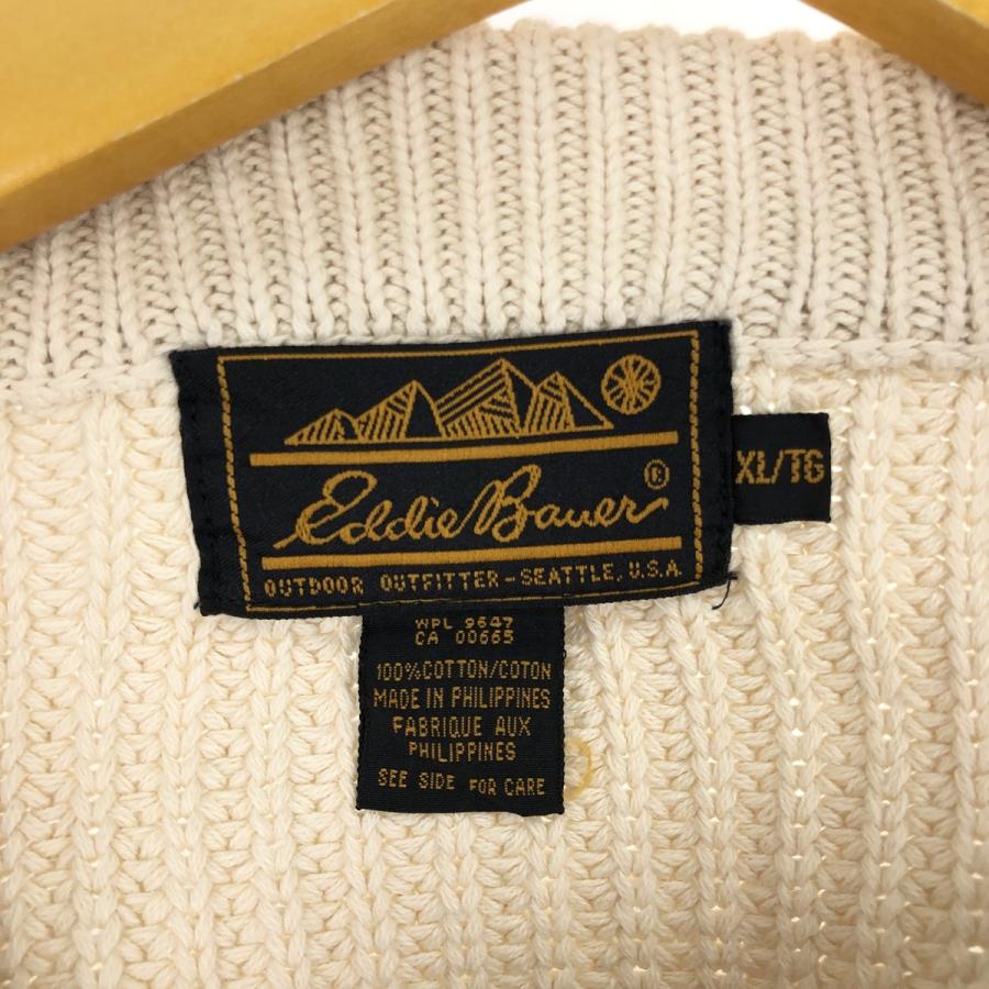 Eddie Bauer 古着 80~90年代 エディーバウアー リブ編み Eddie Bauer 古着 80~90年代 エディーバウアー リブ編み