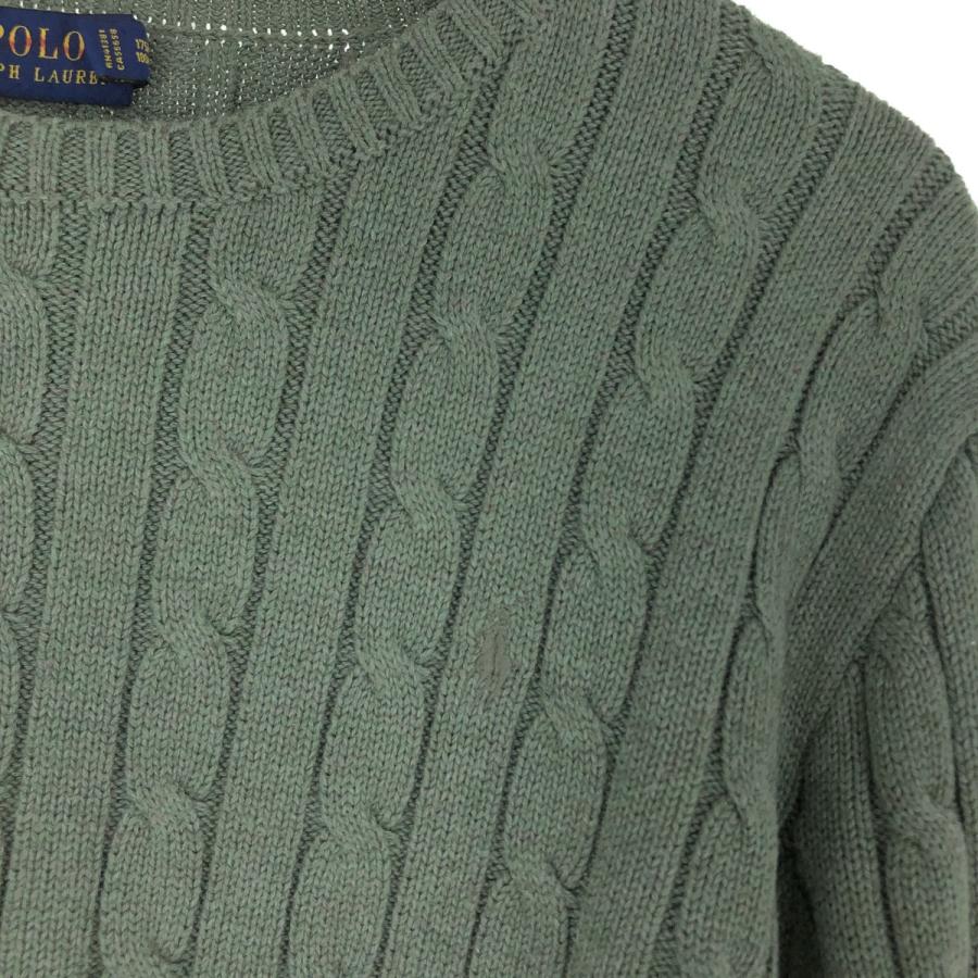 古着 ラルフローレン Ralph Lauren POLO by ケーブル編み