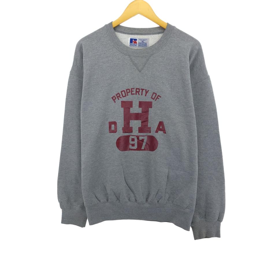 古着 90年代 ラッセル Russell カレッジスウェットシャツ
