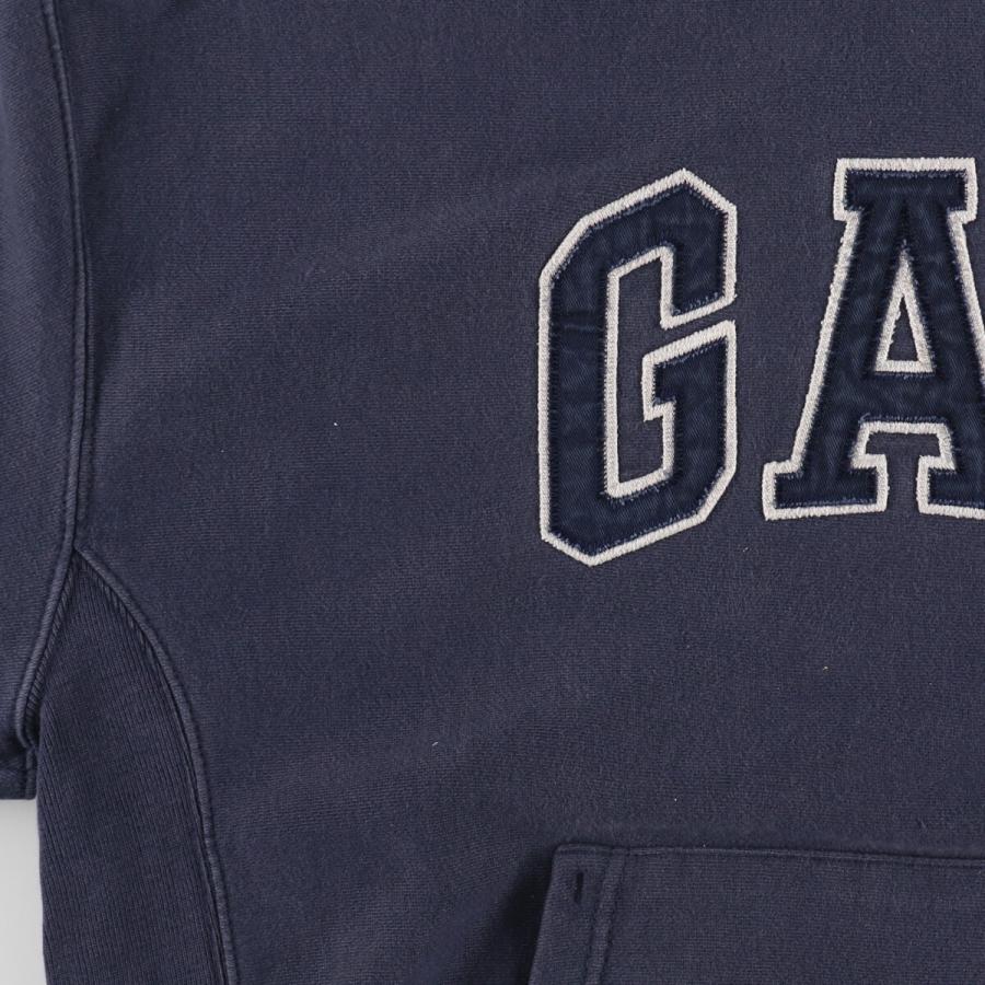 90s Old Gap オールドギャップ　パーカー　ネイビー　なす紺　XL GAP（ギャップ） 古着 90年代 オールドギャップ スウェットプル