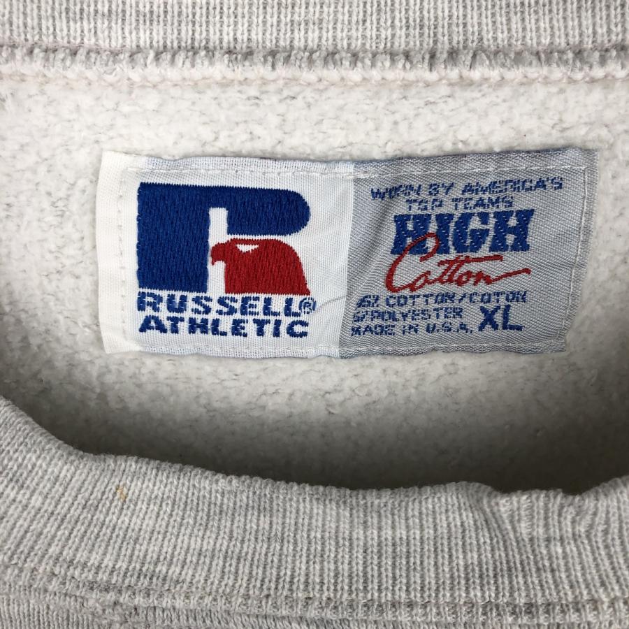 古着 90年代 ラッセル Russell HIGH COTTON 無地 ブランクスウェット