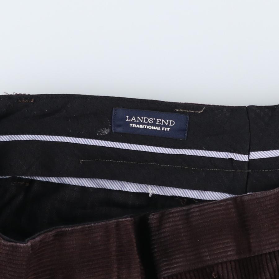 古着 ランズエンド LANDS'END TRADITIONAL FIT 太畝 コーデュロイ