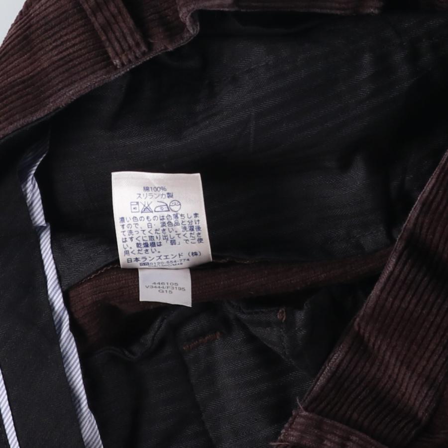 古着 ランズエンド LANDS'END TRADITIONAL FIT 太畝 コーデュロイ