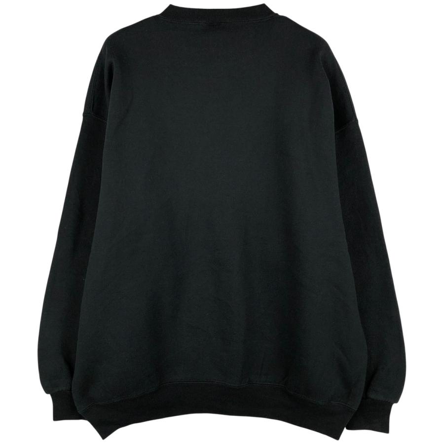 90s RUSSELL ラッセル ブランクスウェット USA製 黒 ブラック L 古着 90年代 ラッセル Russell 無地 ブランクスウェットシャツ