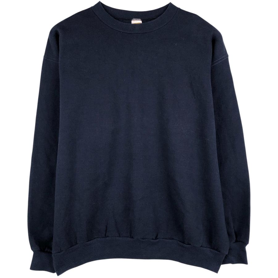 古着 70~80年代 ラッセル Russell 無地 ブランクスウェットシャツ