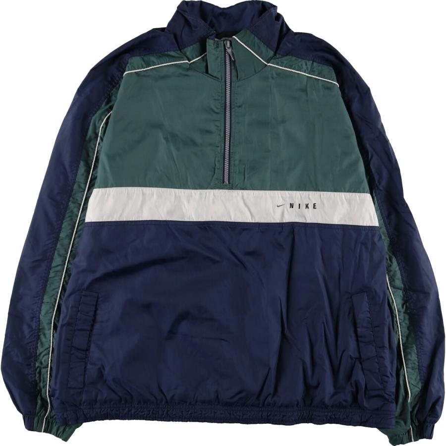 NIKE（ナイキ） 古着 90年代 ハーフジップ ナイロンプルオーバー