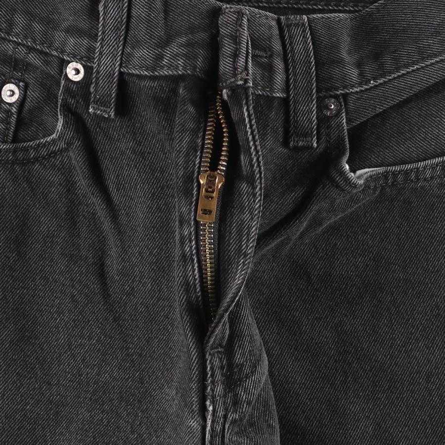 古着 リーバイス Levi's 505 ブラックデニム テーパードデニムパンツ レディースL(w28)相当 /eaa482465_5