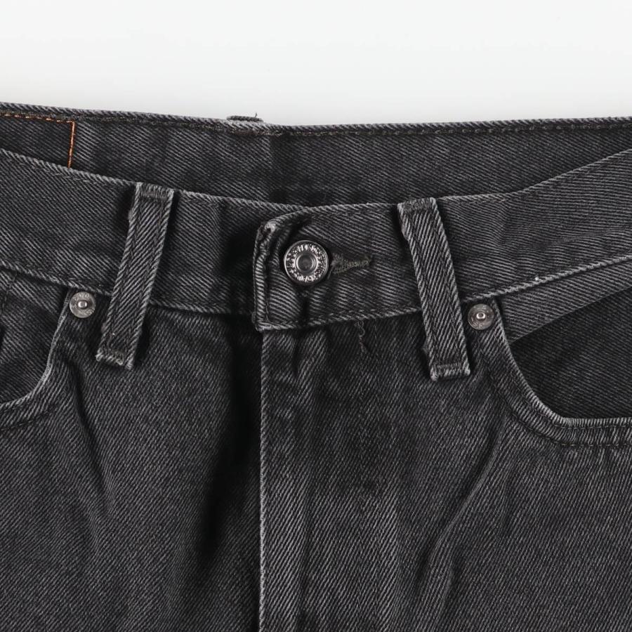 古着 リーバイス Levi's 505 ブラックデニム テーパードデニムパンツ レディースL(w28)相当 /eaa482465_6