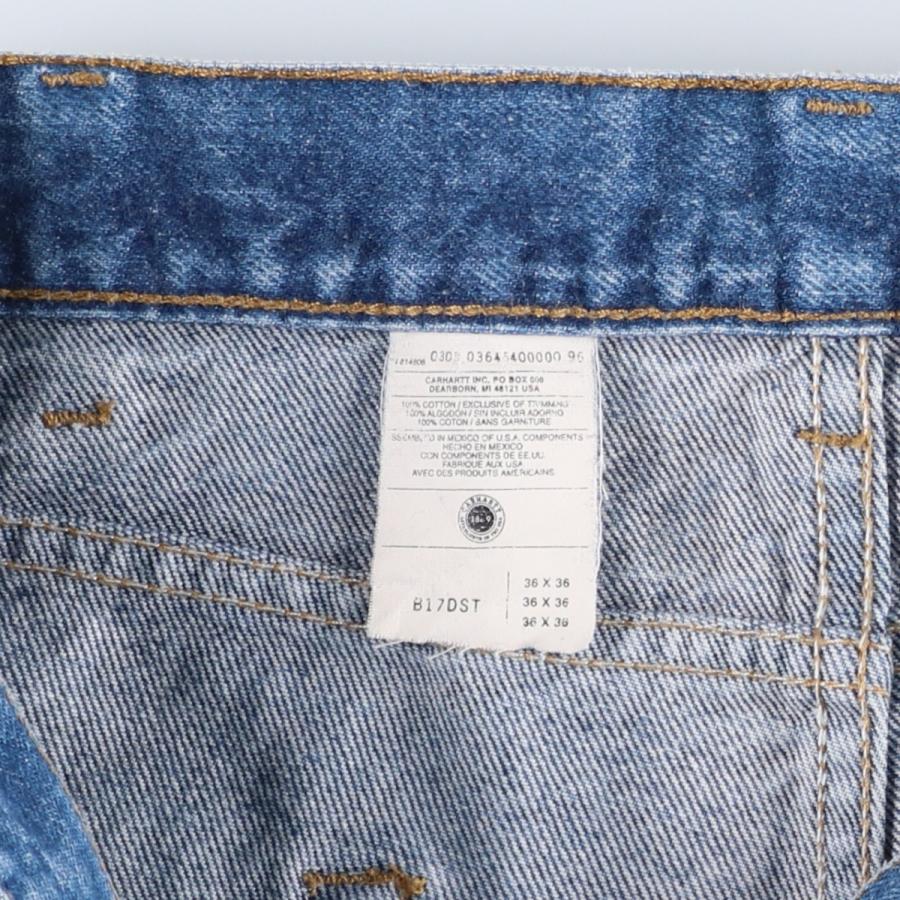 パンツ 古着 カーハート Carhartt テーパードデニムパンツ メンズw35