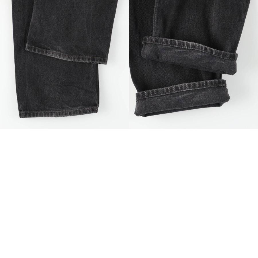 古着 リーバイス Levi's 505 STRAIGHT FIT ブラックデニム テーパードデニムパンツ メンズw34相当/eaa482663 Levi's（リーバイス） 古着 Levi's 505 STRAIGHT FIT ブラックデニム