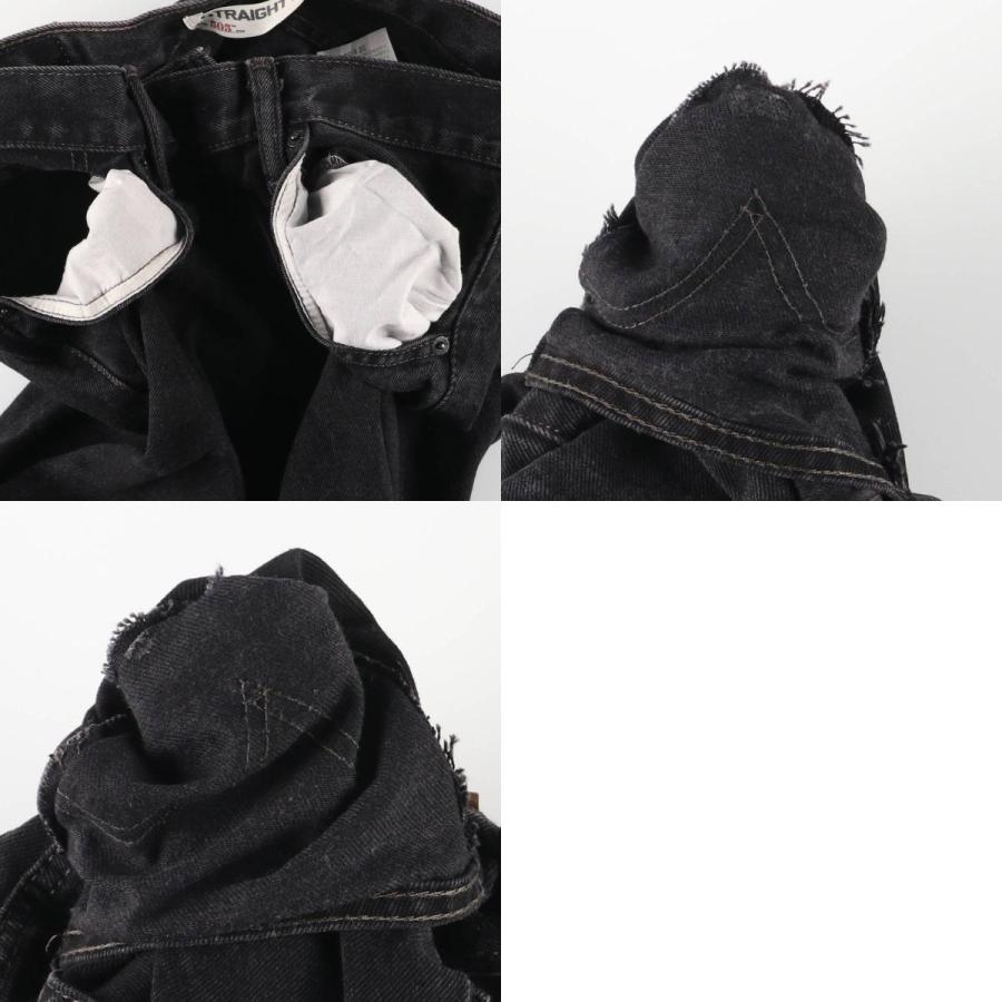 Levi's（リーバイス） 古着 Levi's 505 STRAIGHT FIT ブラックデニム