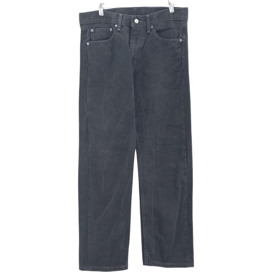 古着 リーバイス Levi's 505 ブラックデニム テーパードデニムパンツ メンズw34相当/eaa482674 Levi's（リーバイス） 古着 Levi's 505 ブラックデニム テーパード