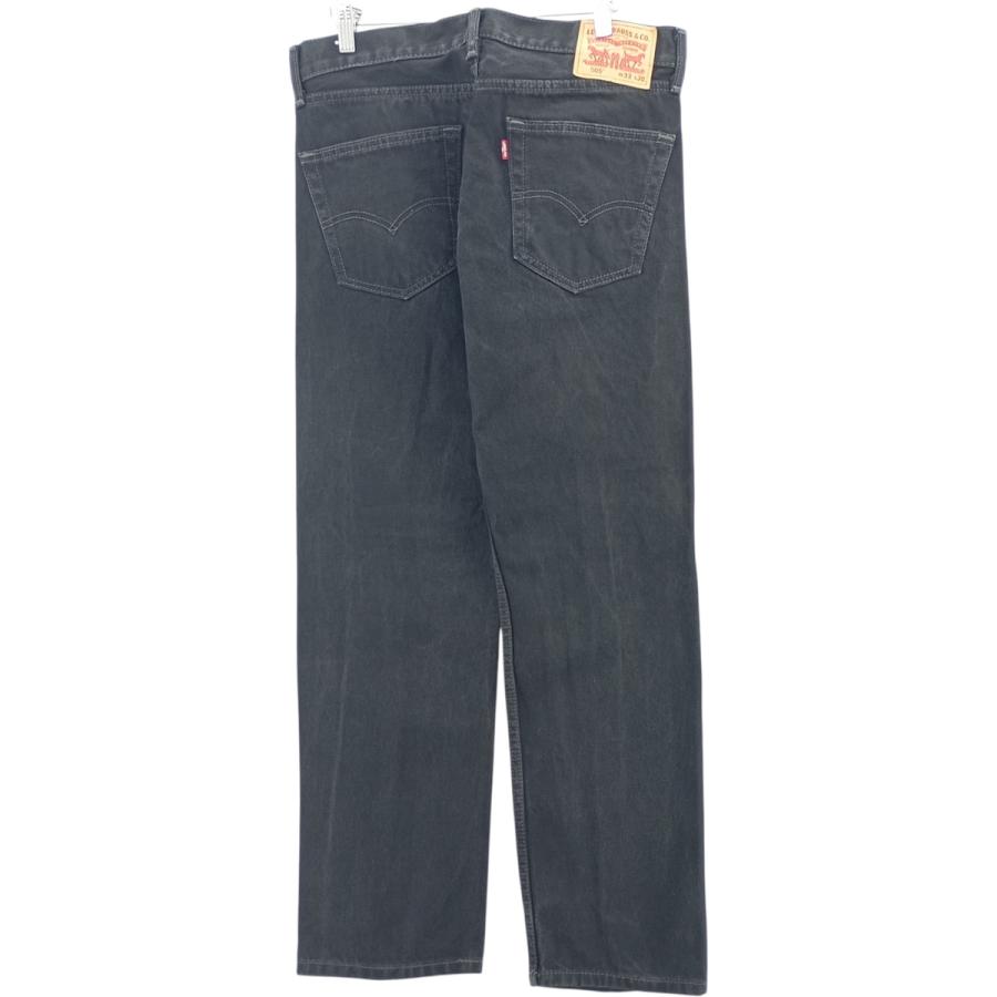 古着 リーバイス Levi's 505 ブラックデニム テーパードデニムパンツ メンズw34相当/eaa482674 Levi's（リーバイス） 古着 Levi's 505 ブラックデニム テーパード