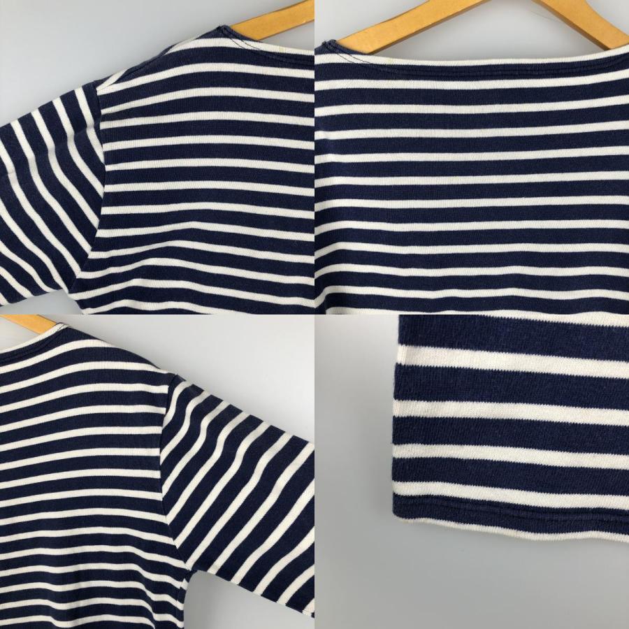 SAINT JAMES（セントジェームス） 古着 80~90年代 ボーダー柄 ロングT