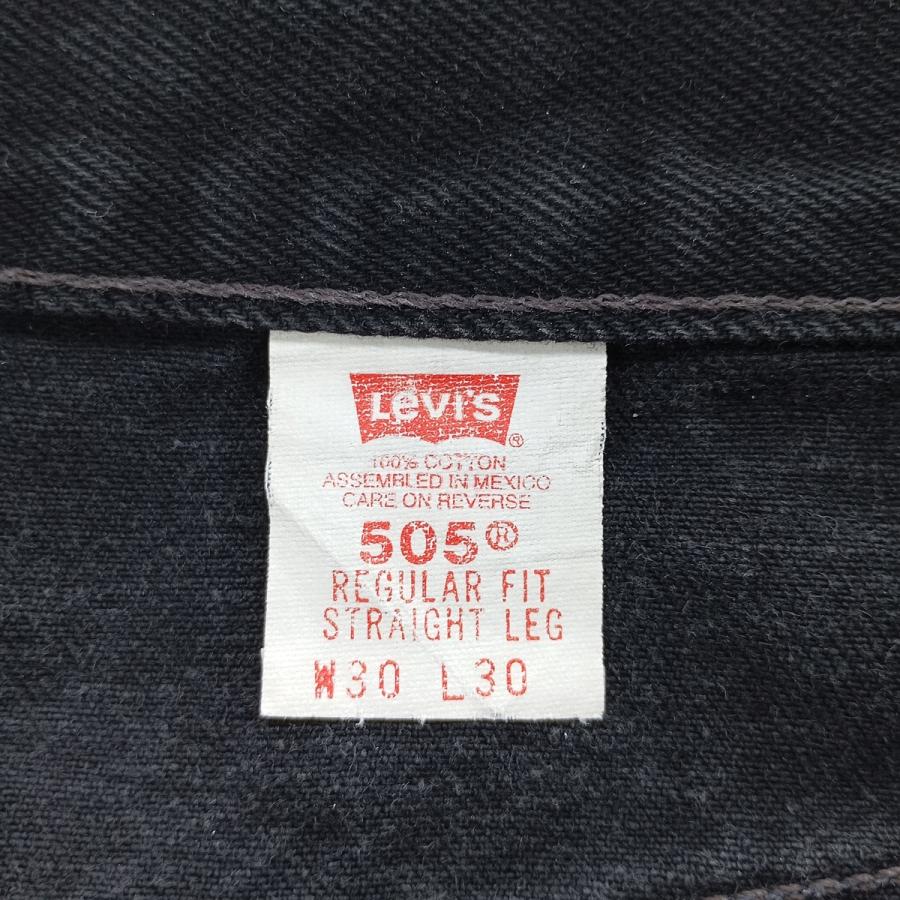 Levi's（リーバイス） 古着 90年代 Levi's 505-0260 ブラックデニム