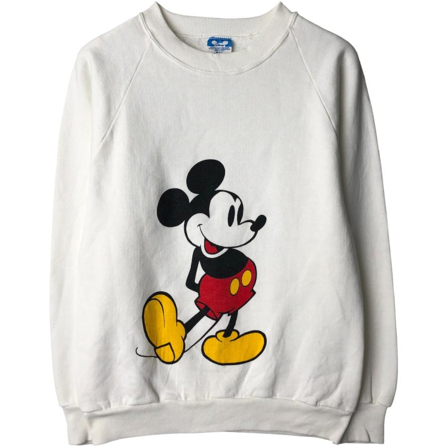 メンズ 古着 MICKEY MOUSE ミッキーマウス キャラクタースウェット