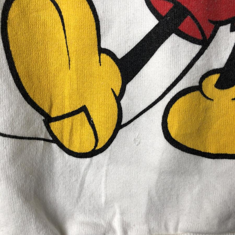 古着 ディズニー Disney MICKEY MOUSE ミッキーマウス キャラクタースウェットシャツ トレーナー USA製 メンズS相当 ヴィンテージ/eaa482814 古着 ディズニー Disney MICKEY MOUSE ミッキーマウス キャラクター