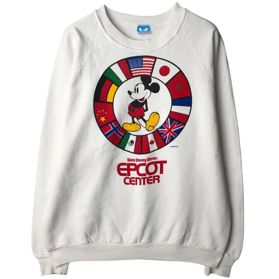 古着 80年代 ディズニー Disney ミッキーマウス 国旗柄 キャラクター