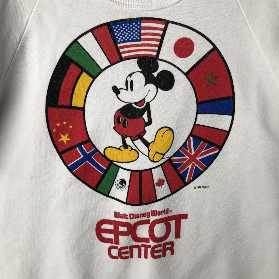 古着 80年代 ディズニー Disney ミッキーマウス 国旗柄 キャラクター