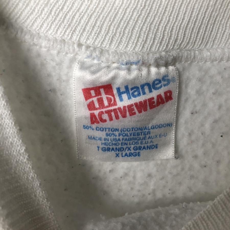 Hanes（ヘインズ） 古着 90年代 Hanes ACTIVEWEAR 大判プリント キリン