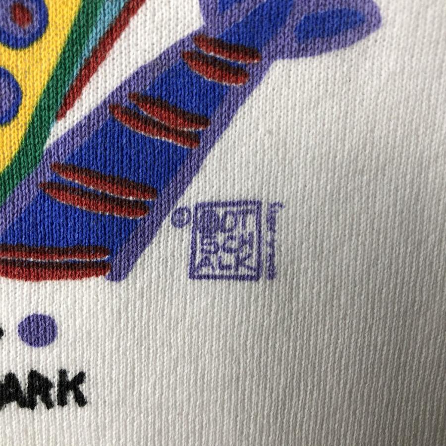 Hanes（ヘインズ） 古着 90年代 Hanes ACTIVEWEAR 大判プリント