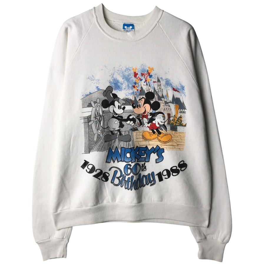 古着 80年代 ディズニー ミッキーマウス キャラクタースウェットシャツ